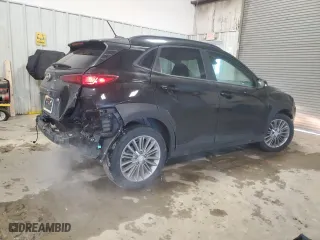 2018 Hyundai Kona SEL with VIN KM8K62AA0JU149329, listed as a Copart auction lot 45638595 with 84,087 mi miles and Salvage Title. Bid and sale history available at carsss.com. Image 3.