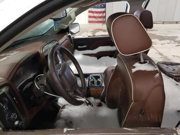 2017 Chevrolet Silverado 1500 High Country with VIN 3GCUKTEC5HG288265, listed as a Copart auction lot 88278495 with 0 mi miles and Salvage Title. Bid and sale history available at carsss.com. Image 7.