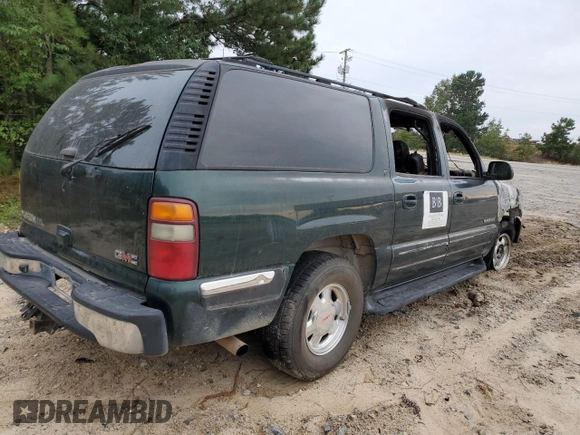 2002 GMC Yukon XL SLT with VIN 1GKEC16Z72J191913, listed as a Copart auction lot 75289984 with 0 mi miles and Salvage Title. Bid and sale history available at carsss.com. Image 3.