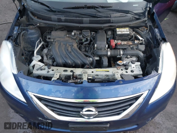 2014 Nissan Versa SV with VIN 3N1CN7AP3EL822730, listed as a IAAI auction lot 41504683 with 96,805 mi miles. Bid and sale history available at carsss.com. Image 10.