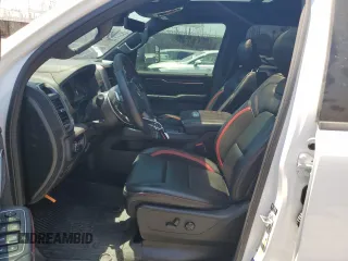 2022 Ram 1500 TRX with VIN 1C6SRFU9XNN215610, listed as a Copart auction lot 59362484 with 23,904 mi miles and Salvage title. Bid and sale history available at DreamBid. Image 7.