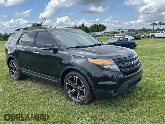 2013 Ford Explorer Sport z VIN 1FM5K8GT4DGB67923, wystawiony jako Copart lot #59728965 z przebiegiem 160 947 mil mil oraz Czysty tytuł • Clean title. Historia ofert i sprzedaży dostępna na DreamBid. Obrazek 1.