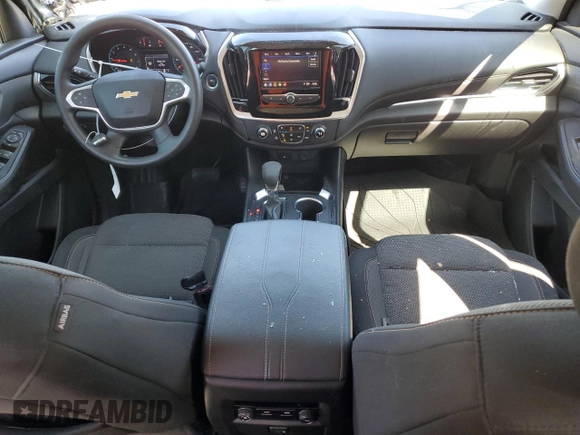 2021 Chevrolet Traverse LS with VIN 1GNERFKW0MJ212971, listed as a Copart auction lot 46793925 with 63,238 mi miles and Salvage Title. Bid and sale history available at carsss.com. Image 8.