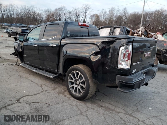 2020 GMC Canyon 4WD Denali with VIN 1GTG6EEN4L1229357, listed as a Copart auction lot 81523714 with 60,520 mi miles and Salvage Title. Bid and sale history available at carsss.com. Image 2.