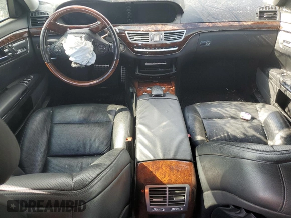 2013 Mercedes-Benz S 550 with VIN WDDNG7DB2DA522009, listed as a Copart auction lot 54538145 with Not Provided miles and Salvage Title. Bid and sale history available at DreamBid. Image 8.
