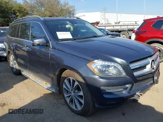 2016 Mercedes-Benz GL with VIN 4JGDF6EE0GA703783, listed as a IAAI auction lot 41696515 with 146,679 mi miles. Bid and sale history available at carsss.com. Image 1.