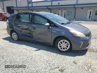 2012 Toyota Prius Two with VIN JTDZN3EU7C3147165, listed as a Copart auction lot 56136585 with 201,001 mi miles and Clean Title. Bid and sale history available at DreamBid. Image 4.