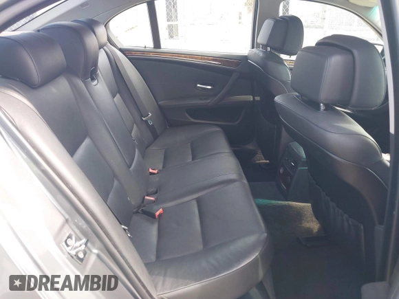 2008 BMW 5 Series 528i with VIN WBANU53568CT19750, listed as a IAAI auction lot 41697534 with 166,089 mi miles and . Bid and sale history available at DreamBid. Image 8.