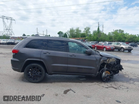 2021 Jeep Grand Cherokee Laredo X with VIN 1C4RJFAG6MC774728, listed as a IAAI auction lot 42270184 with 27,021 mi miles and . Bid and sale history available at DreamBid. Image 13.