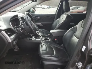 2018 Jeep Cherokee Overland with VIN 1C4PJMJX7JD575723, listed as a Copart auction lot 79604194 with 63,145 mi miles and Salvage Title. Bid and sale history available at carsss.com. Image 7.
