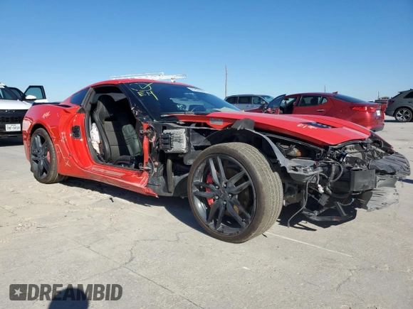 2016 Chevrolet Corvette 2LT with VIN 1G1YD2D79G5103093, listed as a Copart auction lot 81809294 with 65,376 mi miles and Salvage Title. Bid and sale history available at carsss.com. Image 4.