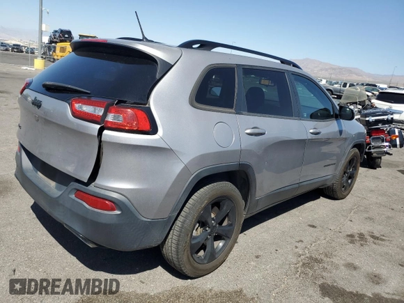 2018 Jeep Cherokee Latitude Tech Connect with VIN 1C4PJMCX0JD506479, listed as a Copart auction lot 57210275 with 189,588 mi miles and Salvage title. Bid and sale history available at DreamBid. Image 3.
