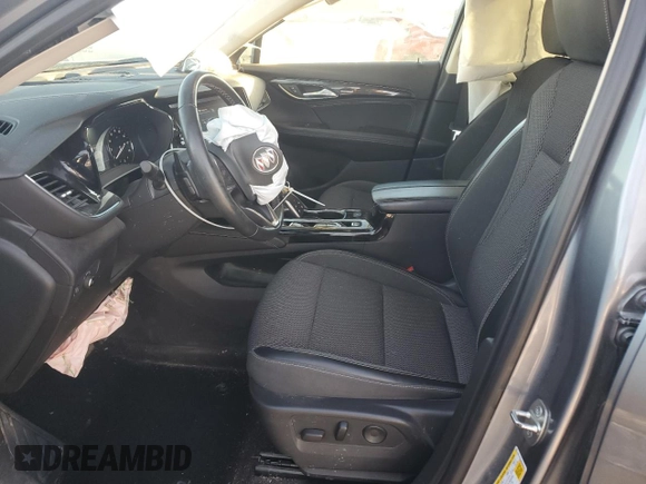 2021 Buick Envision Preferred with VIN LRBFZMR49MD098164, listed as a Copart auction lot 89027395 with 72,990 mi miles and Salvage Title. Bid and sale history available at carsss.com. Image 7.