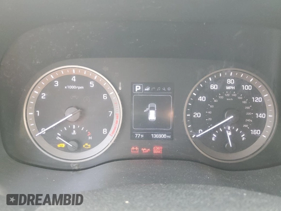 2018 Hyundai Tucson SEL with VIN KM8J3CA49JU775613, listed as a Copart auction lot 55073095 with 136,900 mi miles and Clean title. Bid and sale history available at DreamBid. Image 9.