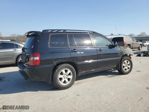 2005 Toyota Highlander with VIN JTEDP21A350047557, listed as a Copart auction lot 49055085 with 0 mi miles and Clean Title. Bid and sale history available at carsss.com. Image 3.