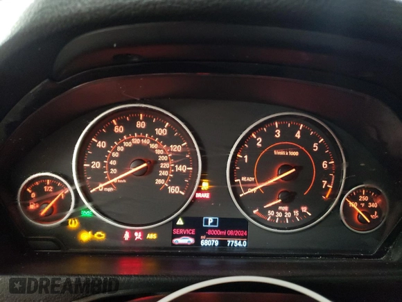 2014 BMW 4 Series 428i xDrive with VIN WBA3N5C50EK196422, listed as a Copart auction lot 82368874 with 68,079 mi miles and Salvage Title. Bid and sale history available at DreamBid. Image 9.