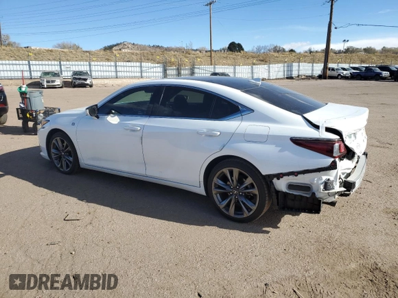 2019 Lexus ES 350 with VIN 58ABZ1B11KU005976, listed as a Copart auction lot 80790654 with 102,408 mi miles and Salvage Title. Bid and sale history available at DreamBid. Image 2.