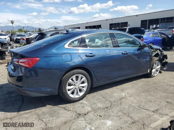 2022 Chevrolet Malibu LT with VIN 1G1ZD5ST5NF160758, listed as a Copart auction lot 50842005 with 90,643 mi miles and Salvage Title. Bid and sale history available at carsss.com. Image 3.