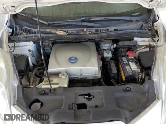 2015 Nissan LEAF S with VIN 1N4AZ0CP0FC329622, listed as a Copart auction lot 53192495 with 78,657 mi miles and Clean Title. Bid and sale history available at carsss.com. Image 11.