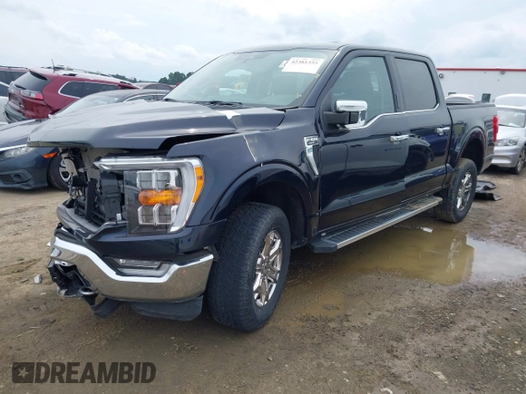 2022 Ford F-150 XL with VIN 1FTFW1E5XNKD93407, listed as a IAAI auction lot 42381355 with 26,816 mi miles and . Bid and sale history available at DreamBid. Image 18.