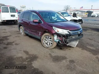 2015 Honda CR-V EX-L with VIN 2HKRM4H71FH662945, listed as a IAAI auction lot 41665393 with 123,278 mi miles. Bid and sale history available at carsss.com. Image 1.