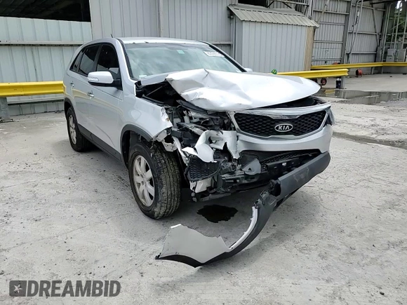 2013 Kia Sorento LX with VIN 5XYKT3A19DG396227, listed as a Copart auction lot 63595135 with 157,268 mi miles and Salvage title. Bid and sale history available at DreamBid. Image 13.