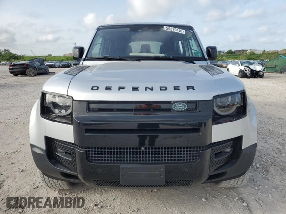 2020 Land Rover Defender HSE with VIN SALE1EEU2L2004757, listed as a Copart auction lot 59279455 with 50,081 mi miles and Salvage title. Bid and sale history available at DreamBid. Image 5.