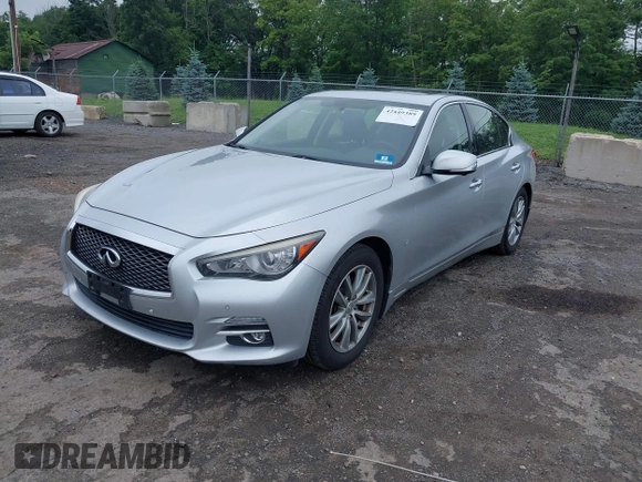 2014 Infiniti Q50 Sport with VIN JN1BV7AR3EM684464, listed as a IAAI auction lot 42449389 with 149,380 mi miles and . Bid and sale history available at DreamBid. Image 17.