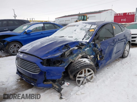 2016 Ford Fusion SE with VIN 3FA6P0H72GR238682, listed as a IAAI auction lot 41320864 with 183,947 mi miles. Bid and sale history available at carsss.com. Image 2.