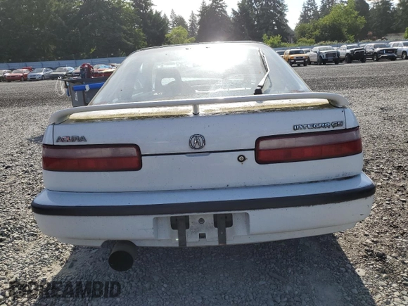 1991 Acura Integra with VIN JH4DA9369MS013387, listed as a Copart auction lot 60076275 with 293,259 mi miles and Salvage title. Bid and sale history available at DreamBid. Image 6.