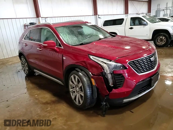 2019 Cadillac XT4 AWD Premium Luxury with VIN 1GYFZDR4XKF103773, listed as a Copart auction lot 47751935 with 98,705 mi miles and Salvage title. Bid and sale history available at DreamBid. Image 14.