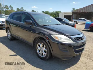 2011 Mazda CX-9 Sport with VIN JM3TB2BA3B0302420, listed as a Copart auction lot 56856015 with 157,699 mi miles and Salvage title. Bid and sale history available at DreamBid. Image 4.