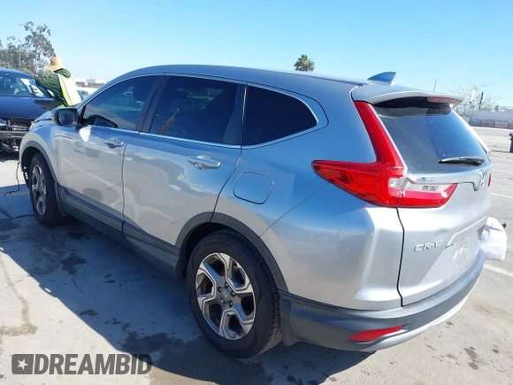 2018 Honda CR-V EX-L with VIN 2HKRW1H86JH503753, listed as a IAAI auction lot 41949486 with 89,767 mi miles. Bid and sale history available at carsss.com. Image 3.