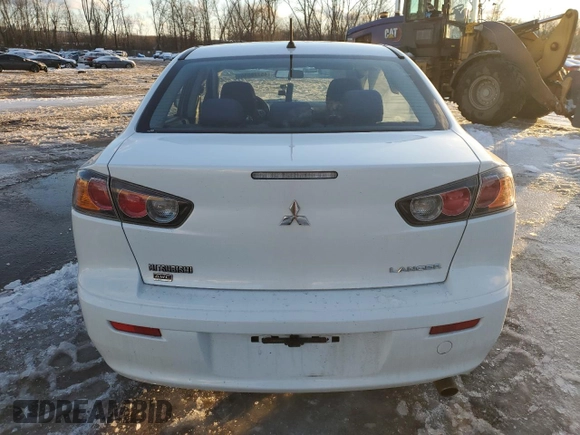 2016 Mitsubishi Lancer SE with VIN JA32V2FW5GU004533, listed as a Copart auction lot 45778615 with 82,511 mi miles and Salvage Title. Bid and sale history available at carsss.com. Image 6.