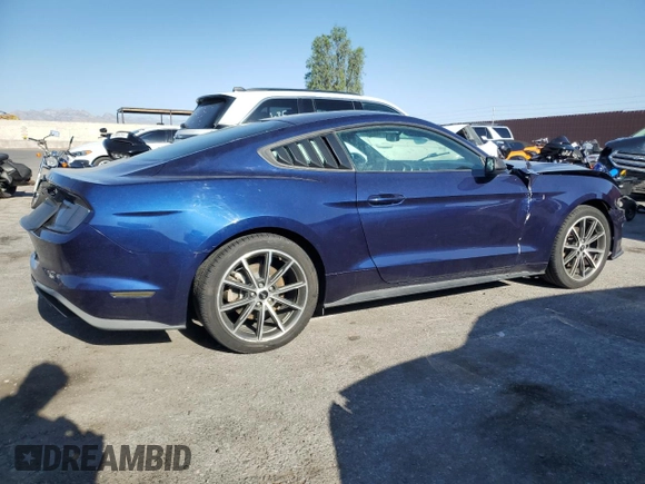 2018 Ford Mustang EcoBoost with VIN 1FA6P8TH2J5114422, listed as a Copart auction lot 56995385 with 53,729 mi miles and Clean title. Bid and sale history available at DreamBid. Image 3.