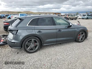2018 Audi SQ5 Prestige with VIN WA1C4AFY3J2185410, listed as a Copart auction lot 56723415 with 95,482 mi miles and Salvage title. Bid and sale history available at DreamBid. Image 3.
