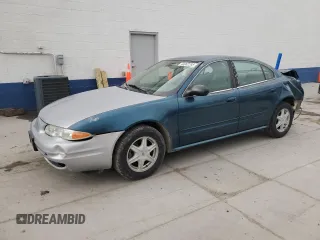 2002 Oldsmobile Alero GL1 with VIN 1G3NL52E52C225101, listed as a Copart auction lot 44062285 with 92,243 mi miles and Salvage Title. Bid and sale history available at DreamBid. Image 1.