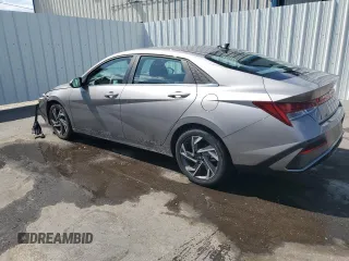 2025 Hyundai Elantra SEL Convenience with VIN KMHLS4DG3SU885551, listed as a Copart auction lot 54754125 with 11,446 mi miles and Clean Title. Bid and sale history available at DreamBid. Image 2.