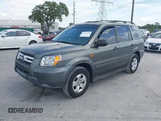 2007 Honda Pilot LX z VIN 5FNYF28197B043497, wystawiony jako IAAI lot #42174438 z przebiegiem 165 453 mil mil oraz . Historia ofert i sprzedaży dostępna na DreamBid. Obrazek 2.