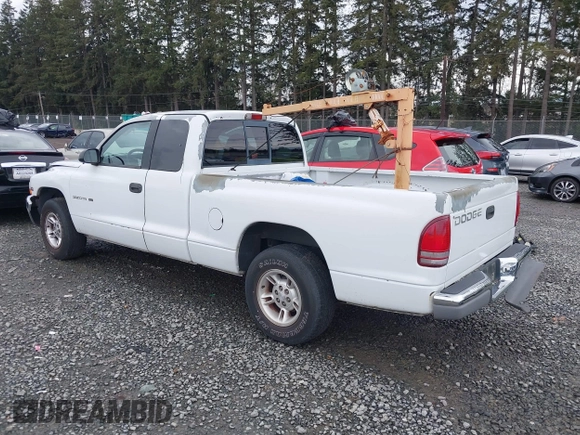 1997 Dodge Dakota with VIN 1B7GL23X8VS159578, listed as a IAAI auction lot 41778315 with 89,750 mi miles. Bid and sale history available at carsss.com. Image 3.