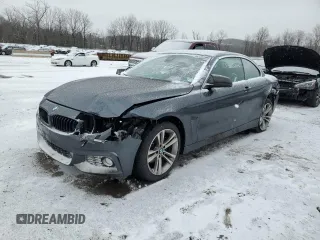 2018 BMW 4 Series 430i xDrive with VIN WBA4Z3C53JEC57500, listed as a Copart auction lot 87028974 with 63,727 mi miles and Salvage Title. Bid and sale history available at DreamBid. Image 1.