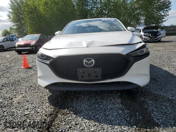 2021 Mazda Mazda3 Hatchback Preferred with VIN JM1BPALL2M1305466, listed as a Copart auction lot 55178565 with 21,292 mi miles and Salvage Title. Bid and sale history available at carsss.com. Image 5.