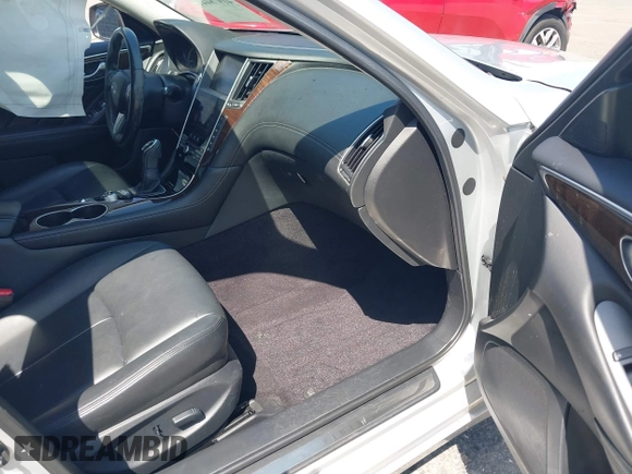 2018 Infiniti Q50 3.0t Luxe with VIN JN1EV7AR6JM441920, listed as a IAAI auction lot 41978441 with 126,455 mi miles. Bid and sale history available at carsss.com. Image 5.