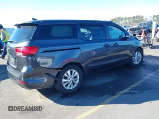 2017 Kia Sedona LX z VIN KNDMB5C10H6223130, wystawiony jako IAAI lot #41332857 z przebiegiem 114 154 mil mil oraz . Historia ofert i sprzedaży dostępna na DreamBid. Obrazek 4.