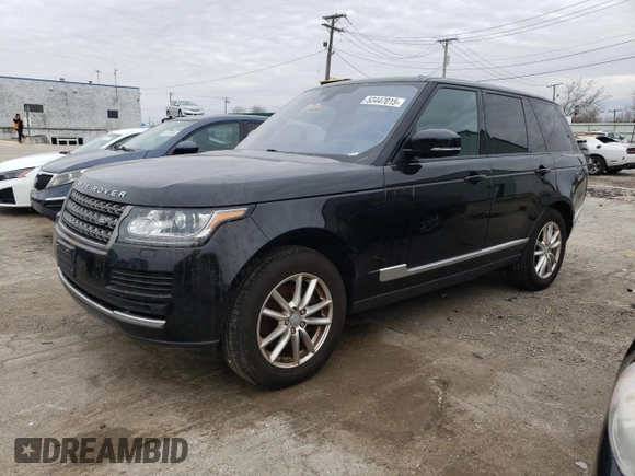 2016 Land Rover Range Rover with VIN SALGR2KF9GA265806, listed as a Copart auction lot 53447015 with 74,393 mi miles and Clean Title. Bid and sale history available at DreamBid. Image 1.