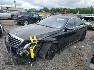 2016 Mercedes-Benz S 550 z VIN WDDUG8FB5GA207207, wystawiony jako Copart lot #58138615 z przebiegiem 62 532 mil mil oraz Szkoda całkowita • Salvage title. Historia ofert i sprzedaży dostępna na DreamBid. Obrazek 1.