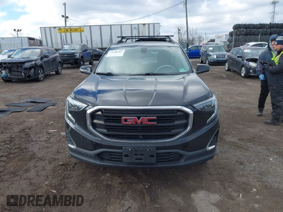 2018 GMC Terrain SLE with VIN 3GKALMEX7JL326475, listed as a IAAI auction lot 41688561 with 113,798 mi miles. Bid and sale history available at carsss.com. Image 12.
