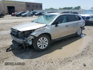 2018 Subaru Outback Premium with VIN 4S4BSAFC5J3340945, listed as a Copart auction lot 57896445 with Not provided miles and Salvage title. Bid and sale history available at DreamBid. Image 1.