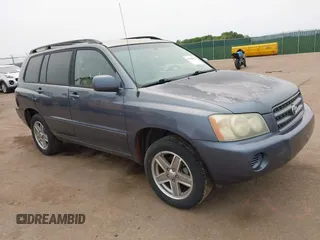 2003 Toyota Highlander z VIN JTEGD21A530050351, wystawiony jako IAAI lot #42388946 z przebiegiem 224 585 mil mil oraz . Historia ofert i sprzedaży dostępna na DreamBid. Obrazek 1.