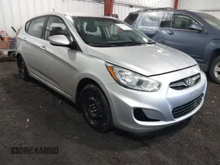 2013 Hyundai Accent GL with VIN KMHCT5AE7DU083867, listed as a IAAI auction lot 41390970 with 160,630 mi miles. Bid and sale history available at carsss.com. Image 1.